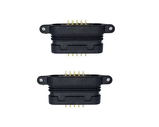 Penyambung Pin Pogo Perumahan yang dimuatkan dengan spring