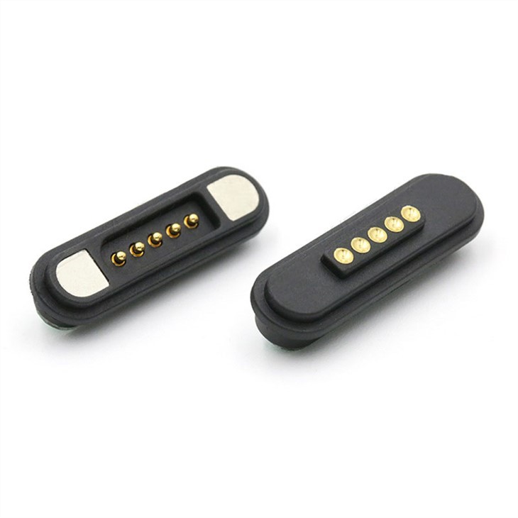 Penyambung Pin Pogo Charing Bateri bermuatan spring