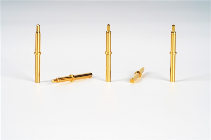 Pin Pogo Probe bermuatan spring