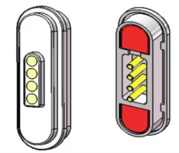 Penggunaan penyambung magnet pin pogo