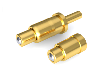 Mata Bola Penyambung Pin Pogo Pengecasan 360 darjah